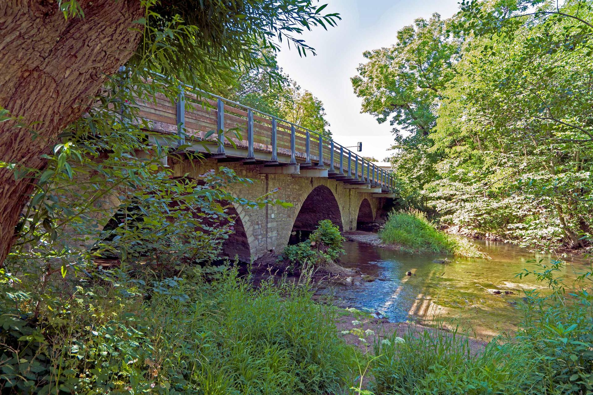 Steinbrücke in Oberweimar Geschichte Sichtbar Machen